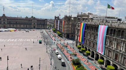 Mexiko Stadt Zócalo 