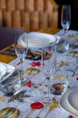 Christmas tablecloth