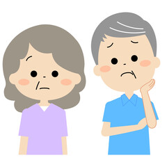 認知症の疑いがある妻に悩む老夫婦