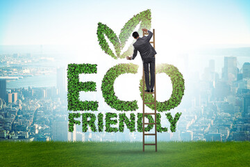 Eco friendly illustration in ecology concept