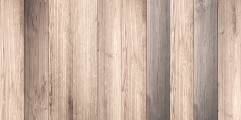 ナチュラルな色合いの板の組合わせイメージ・パノラマサイズ