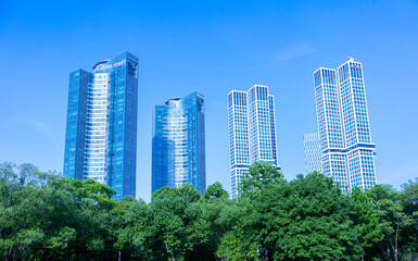 Fototapeta premium city skyline