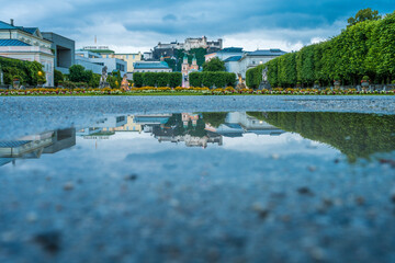 Mirabellgarten Blickrichtung Altstadt