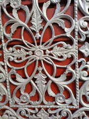Decoration on the door
