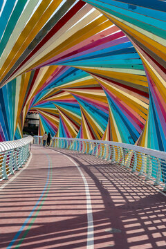 Rainbow Bridge By Tangdao Bay, West Coast New District, Qingdao