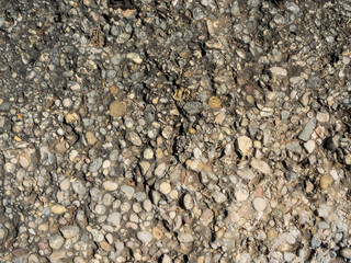 texture of a rough stone floor