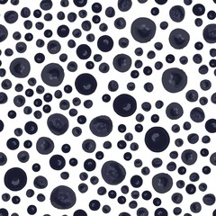 Wondrous Abstract pattern with Very dark blue polka dots