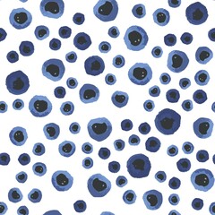 Wondrous Continuous pattern with blue and Very dark grayish blue color