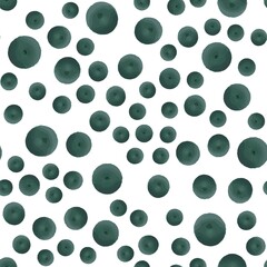 Wondrous pattern with Dots Polka is Very dark desaturated cyan colors