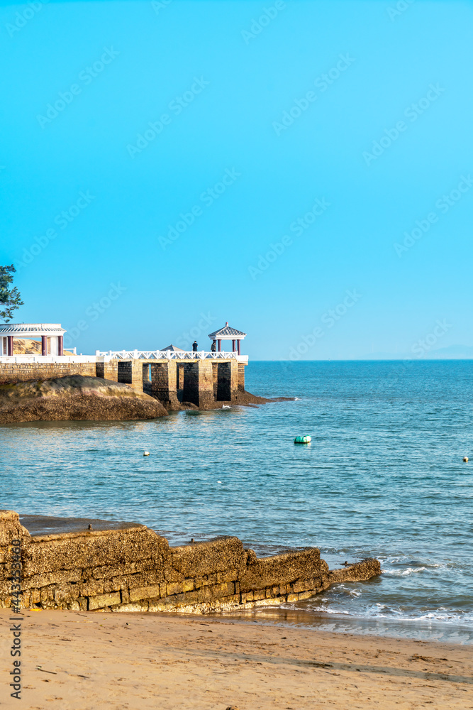 Wall mural scenery of gulangyu island, xiamen, china