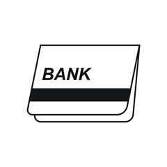 Passbook icon design. vector illustration