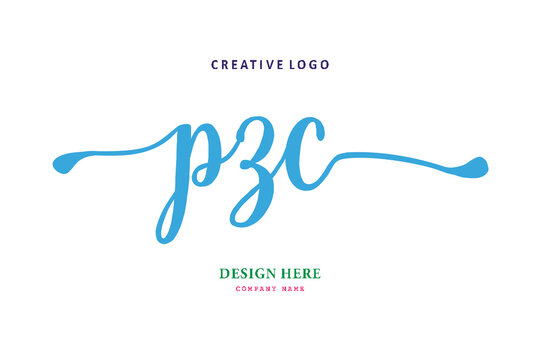 PZC lettering logo is simple, easy to understand and authoritative