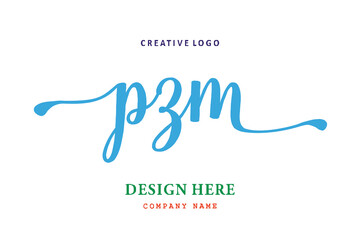 PZM lettering logo is simple, easy to understand and authoritative