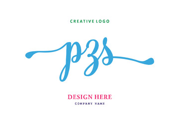 PZS lettering logo is simple, easy to understand and authoritative