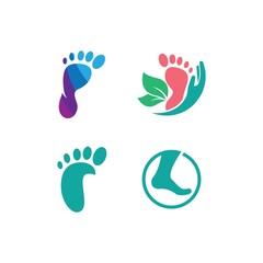 Foot care ilustration