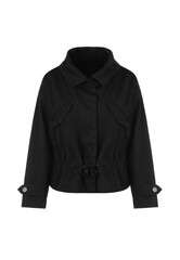 Black women's demi-season jacket