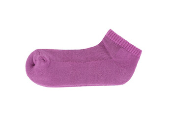 Pair of purple modern socks