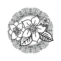 abstract floral background