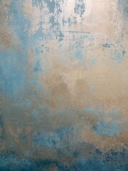 old vintage beige blue wall texture structure as background
