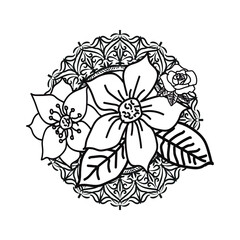 illustration of a flower