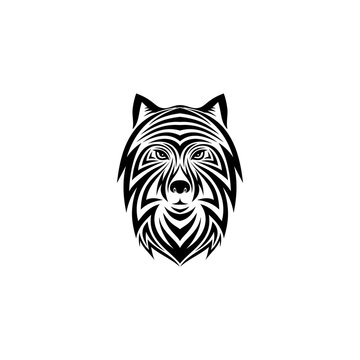 Wolf head logo design inspiration