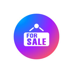 For Sale Sign - Sticker