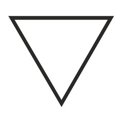 water symbol triangle