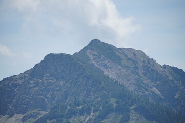 Spannende Grat-Wanderung Oberammergau/Zahn/Sonnenberg/Pürschling: Blick nach Süden