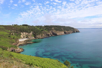 Naklejka premium Landscape, Brittany, France, Destination