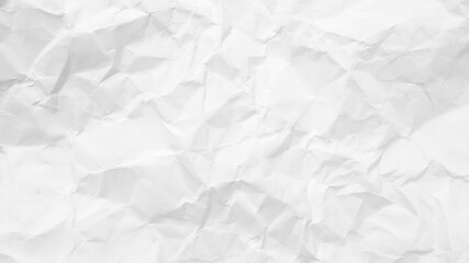 White Paper Texture background. Crumpled white paper abstract shape background with space paper recycle for text