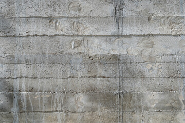 Blank concrete grunge grey wall background, Abstract empty concrete wall texture background. Grey washed cement surface.