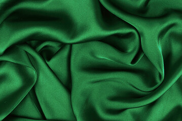 Background fabric. Dark textile fabric with texture and pattern drapery background