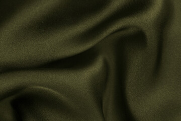 Background fabric. Dark textile fabric with texture and pattern drapery background