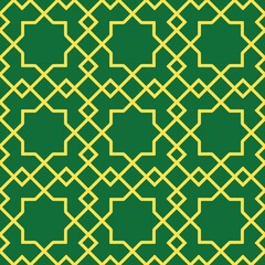Classic geometric moroccan pattern