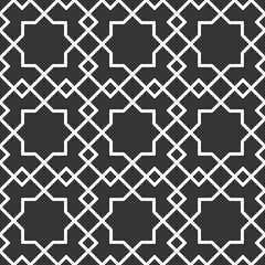 Classic geometric moroccan pattern