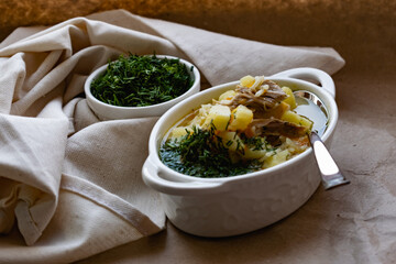 green bean soup