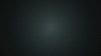 Fototapeta na wymiar blak dark carbon fiber with hexagon texture pattern, Industrial design vector background