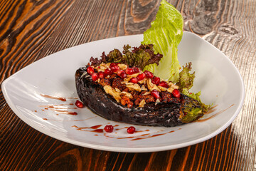 Stuffed eggplant with minced meat