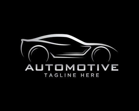 automotive logo vector simple design template
