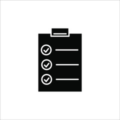 checklist icons symbol vector elements for infographic web