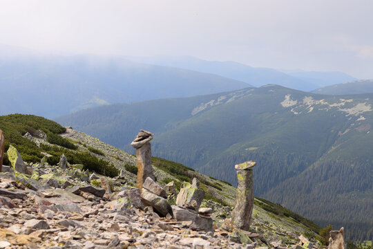landscape in the mountains
