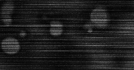 Image of multiple grey horizontal lines and spots moving on seamless loop