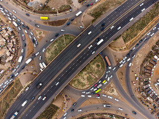 Aerial View of Nairobi, Kenya