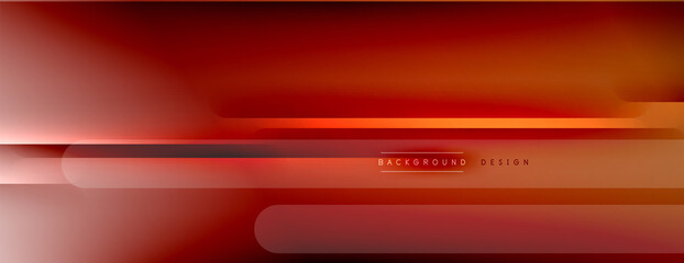 Abstract background. Shadow lines on bright shiny gradient background.