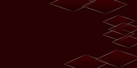 Fototapeta premium Abstract red and silver background