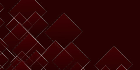 Abstract red and silver background