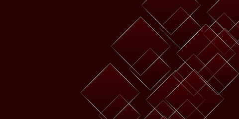 Modern dark red geometry background