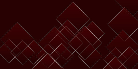 Modern dark red geometry background