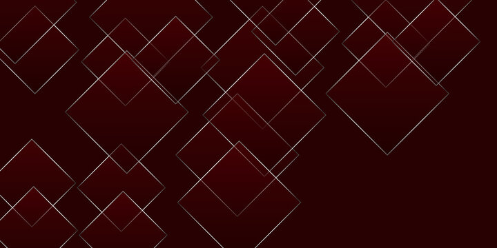 Modern dark red geometry background