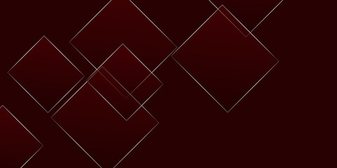 Modern dark red geometry background